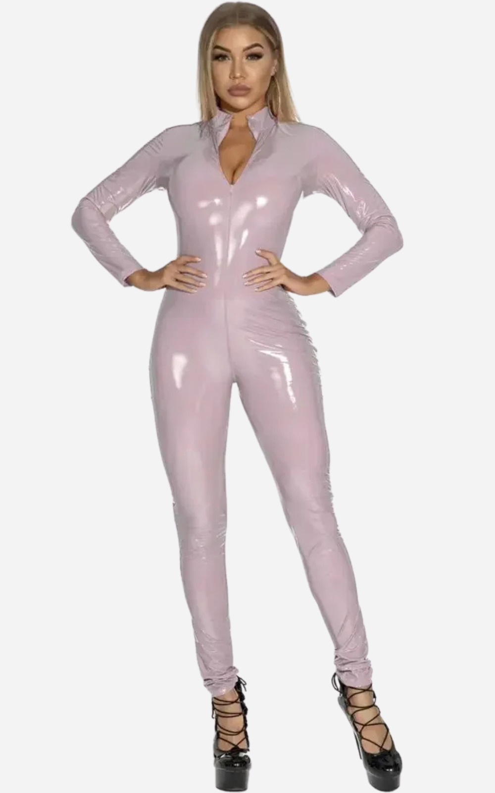 Levoire | Femme Vinyl Noir Brillant Ultra Glamour Rose