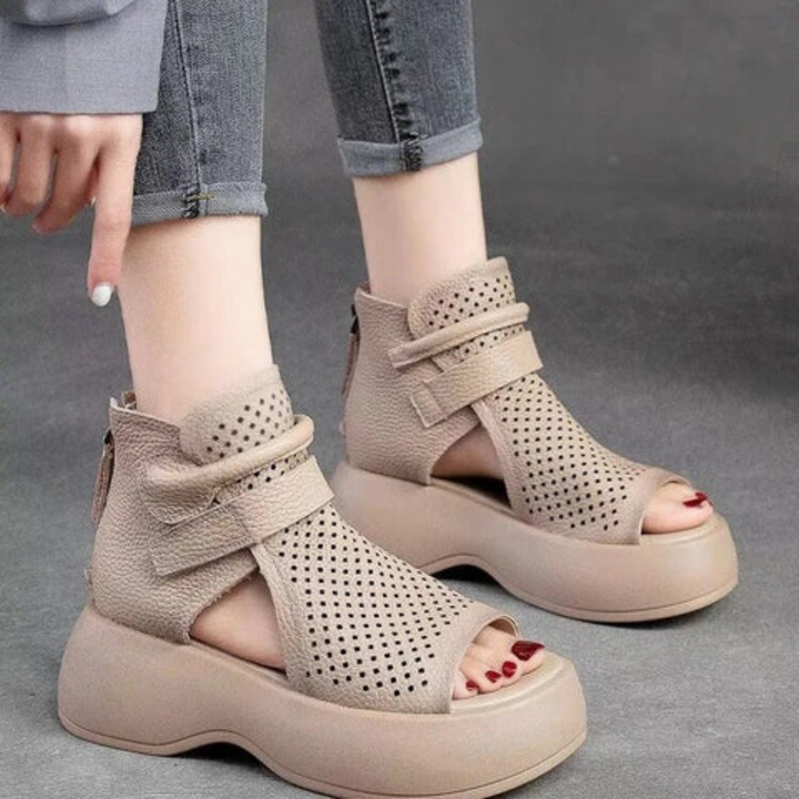 Levoire | Sandales en cuir pour besoins orthopédiques