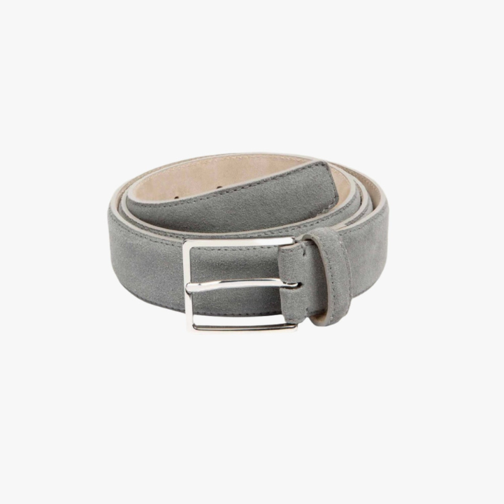 Levoire | Ceinture en daim pour hommes Ceinture en daim classique et élégante pour hommes Gris