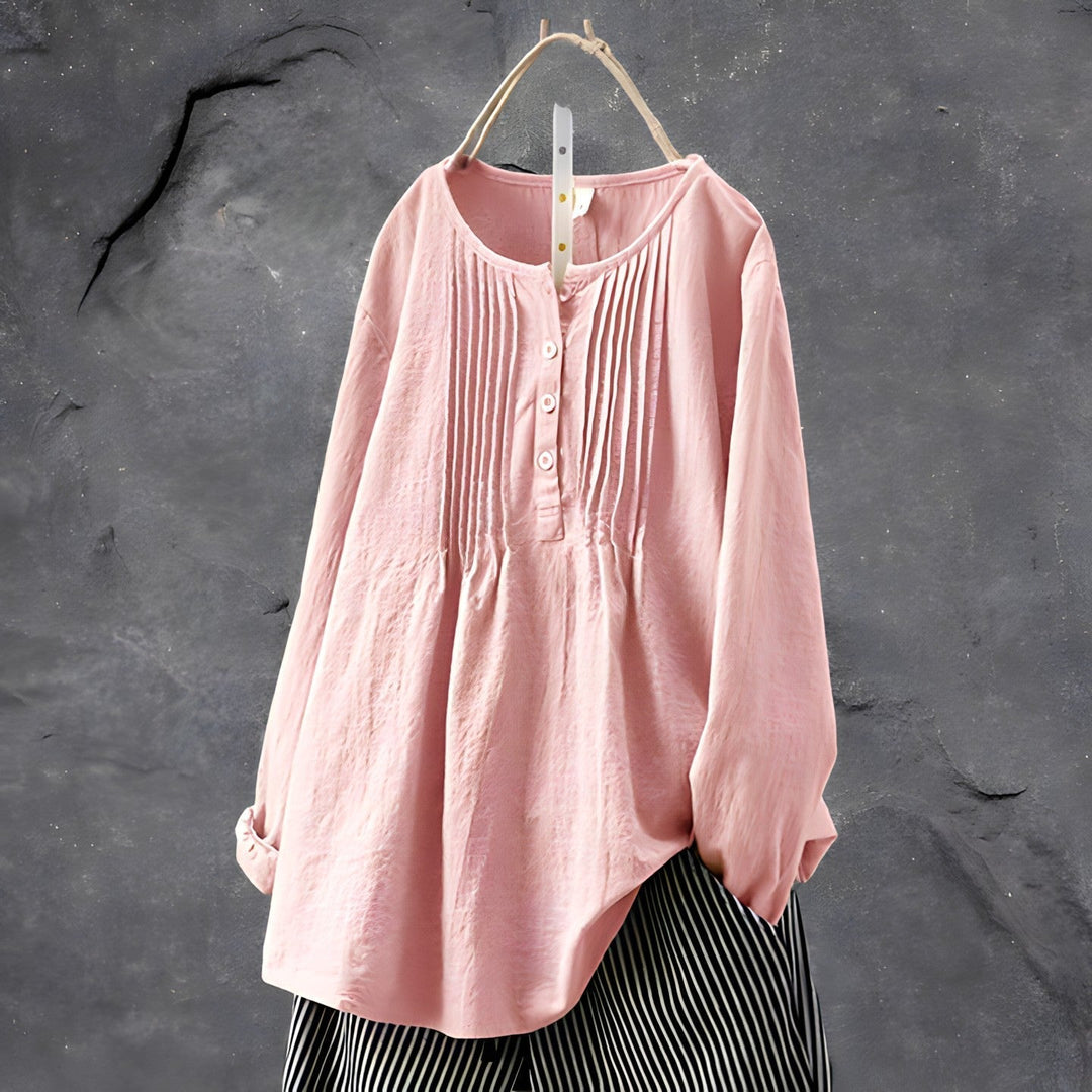 Levoire | Blouse Ample Élégante Rosa