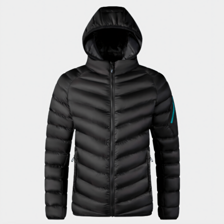 Levoire | Jacket FR Hommes Impermable Noir
