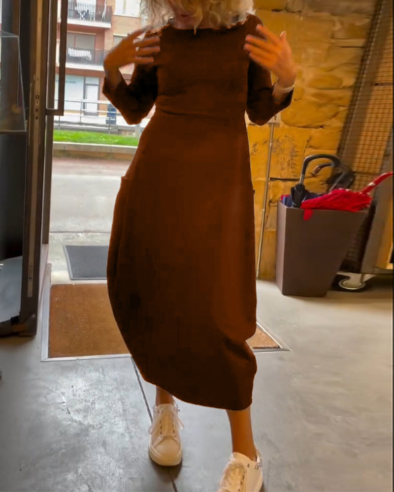 Levoire | Robe Sweatshirt Longue