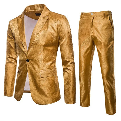 Levoire | Costume Deux Pièces Set Jaune