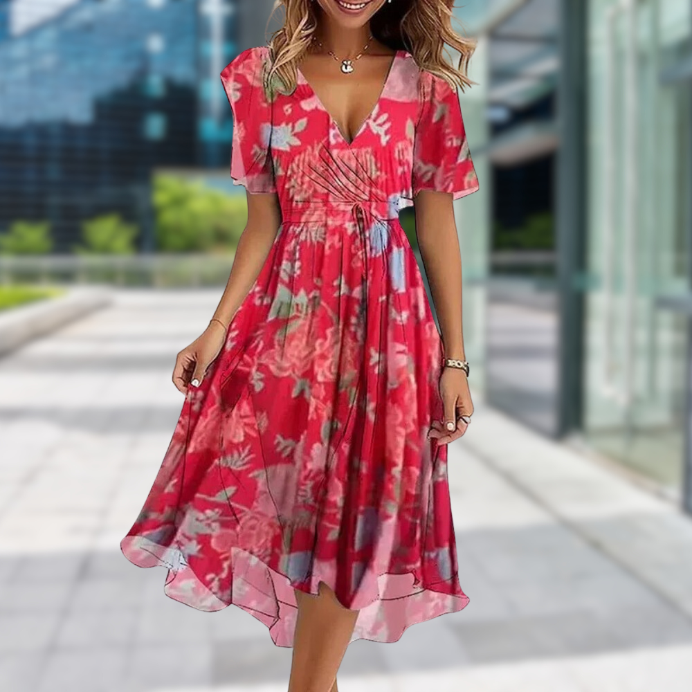 Levoire | Robe Élégante Simple Et Moderne Rot