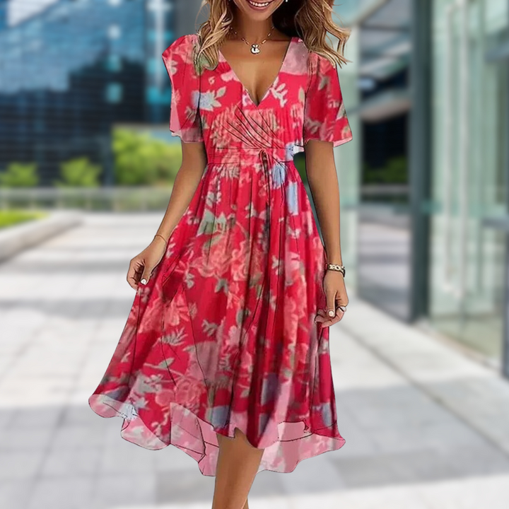 Levoire | Robe Élégante Simple Et Moderne Rot