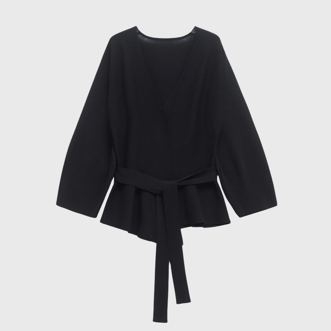 Levoire | Cardigan Noué Pour Femmes Noir