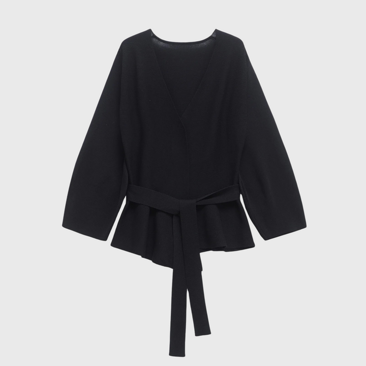 Levoire | Cardigan Noué Pour Femmes Noir