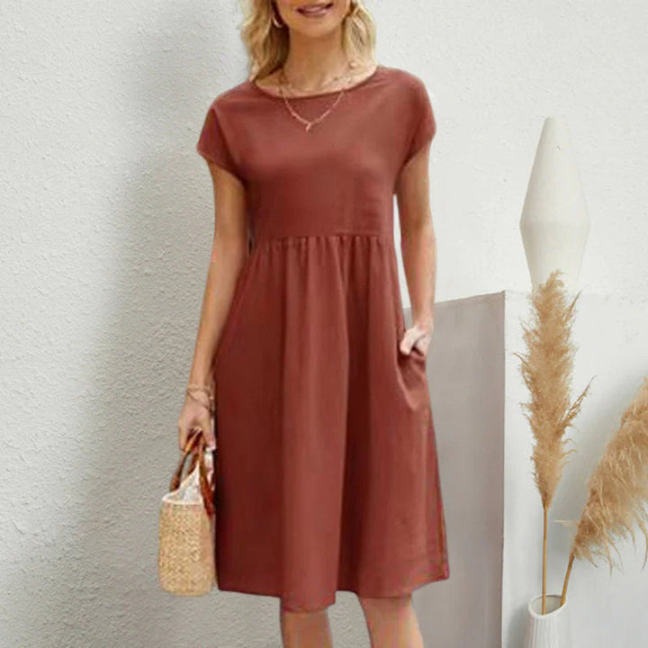 Levoire | Robe Aérienne Fr Été Orange