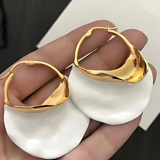 Levoire | Vendanges Beach Vibe Boucles D'Oreilles Blanc