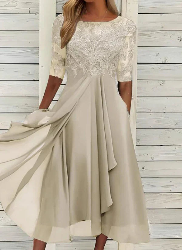 Levoire | Moreau - Robe D'Été Élégante Blanc