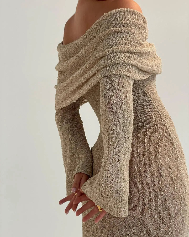 Levoire | Robe Maxi À Épaules Dénudées