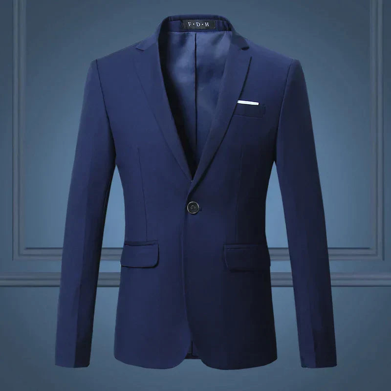 Levoire | Blazer élégant pour hommes Design classique et raffiné Bleu