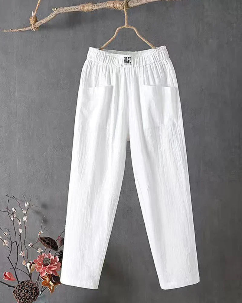 Levoire | Pantalons élégants Blanc