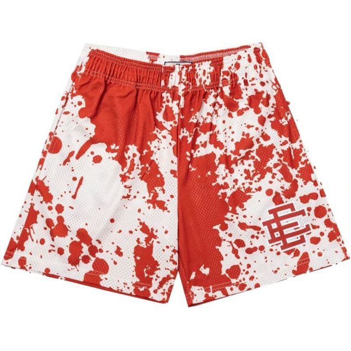 Levoire | Shorts pour Hommes Pantalon Court Fitness Été Confortable Rot