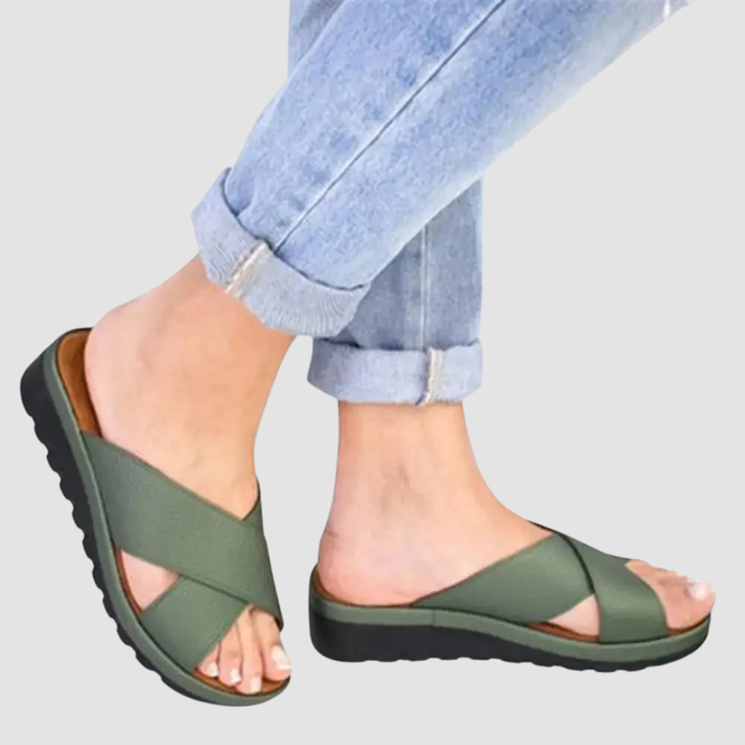 Levoire | Sandales élégantes Vert