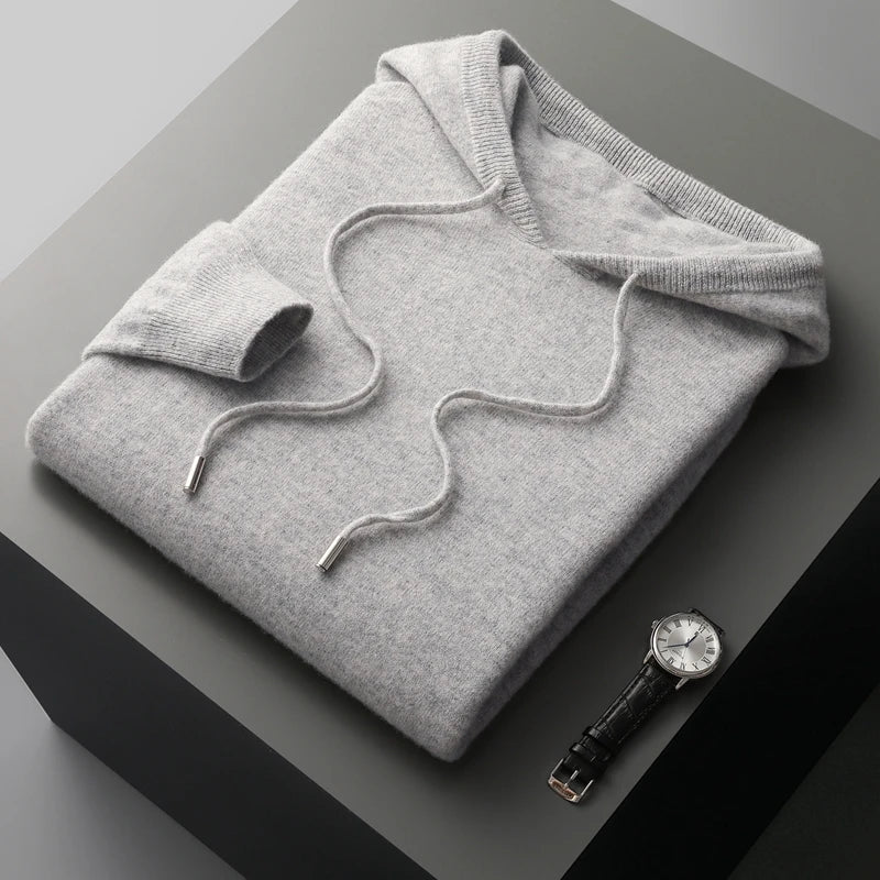 Levoire | Sweat À Capuche Plus Chaud Pour Tous Les Jours Gris clair
