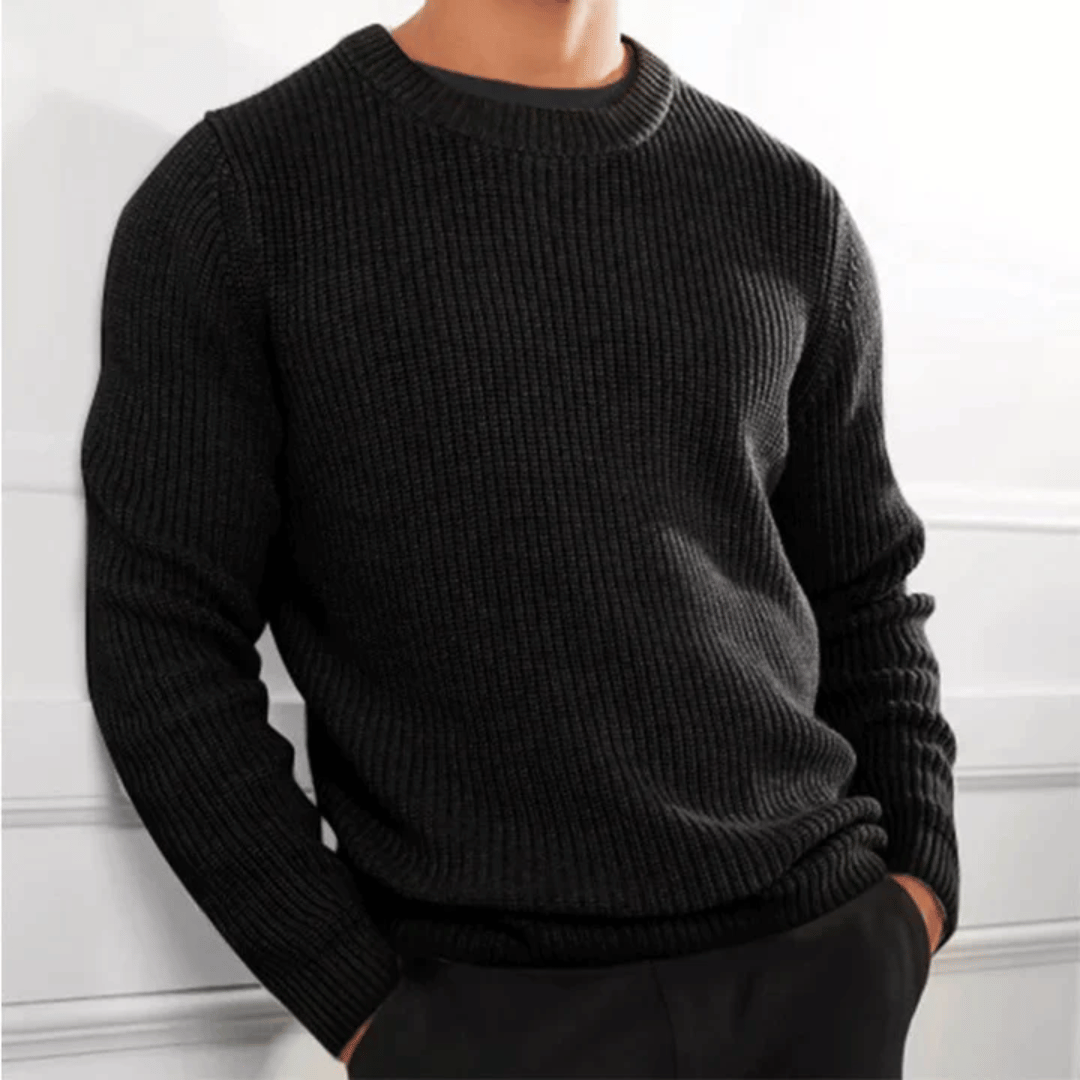 Levoire | Pull à col rond Noir