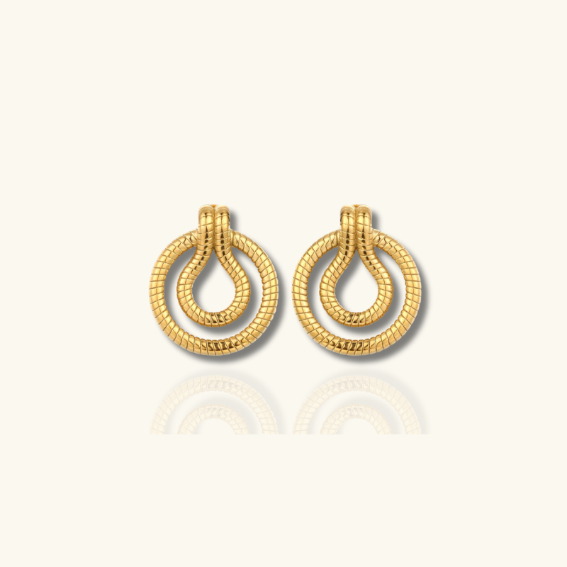 Levoire | Maze Boucles D'Oreilles Or