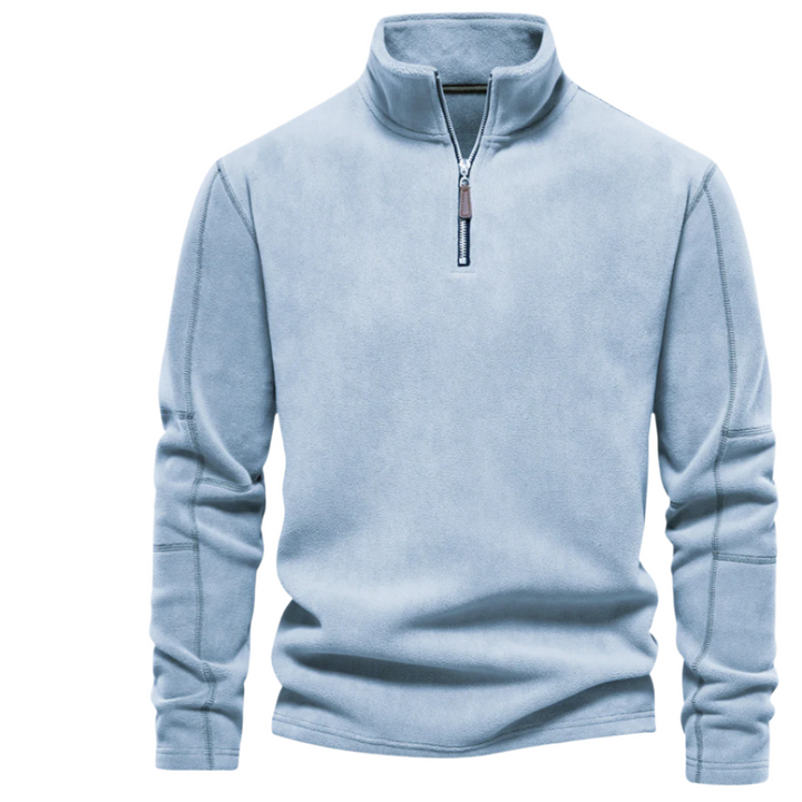 Levoire | Gilet Chaud En Polaire Laine Fait Main Le bleu
