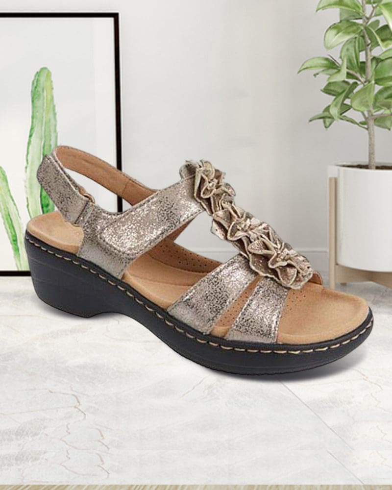 Levoire | Sandales Pour Femmes Avec Talons Compensés Ou