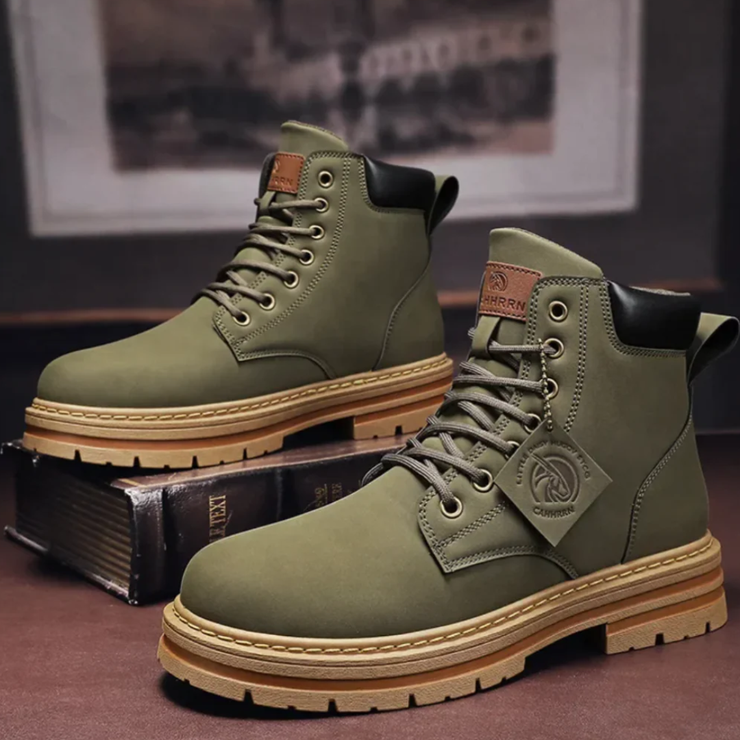 Levoire | Bottes De Travail Robustes Pour - Hommes - Extérieur Vert