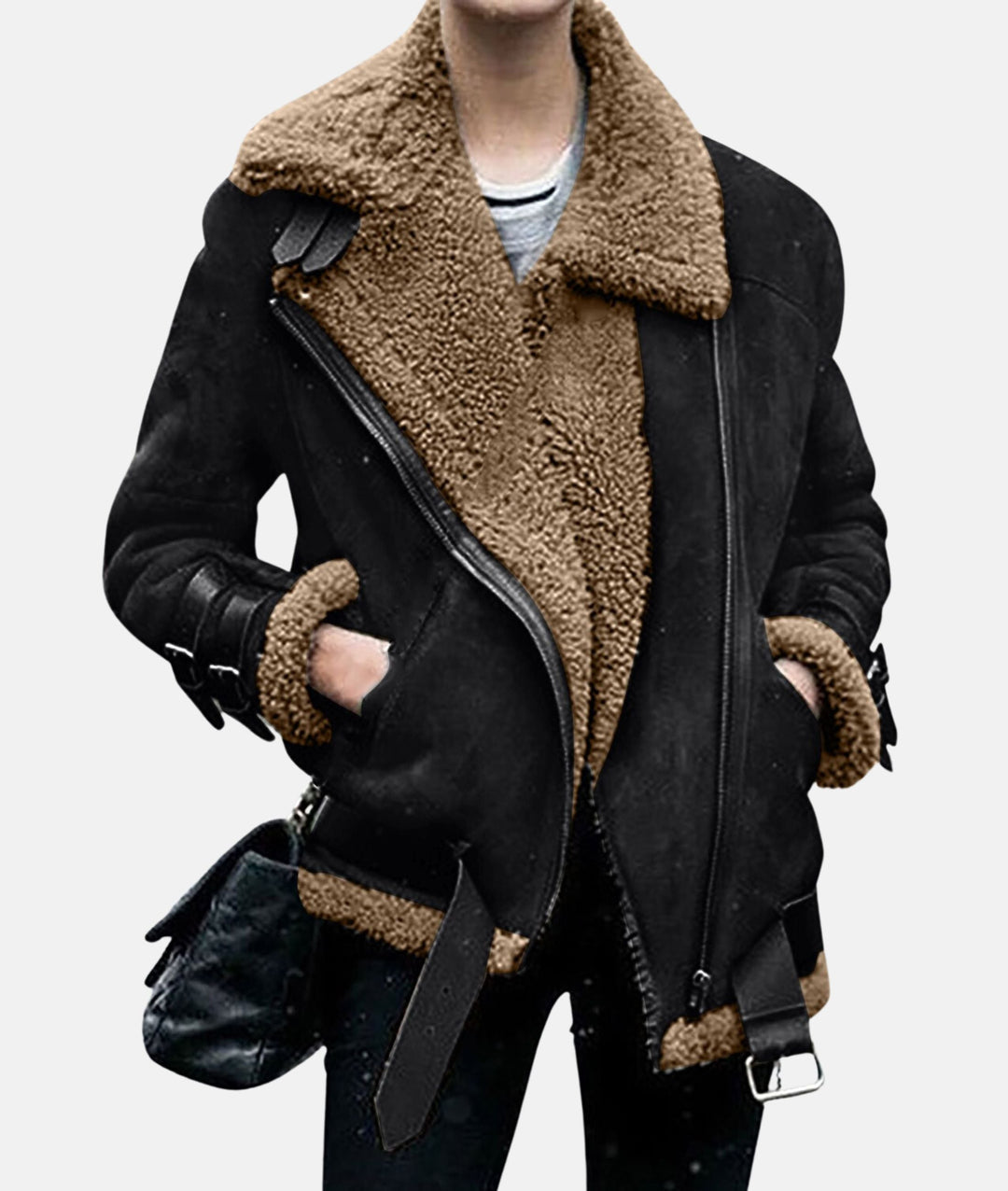 Levoire | Veste D'Hiver Contemporaine Et Chic Noir