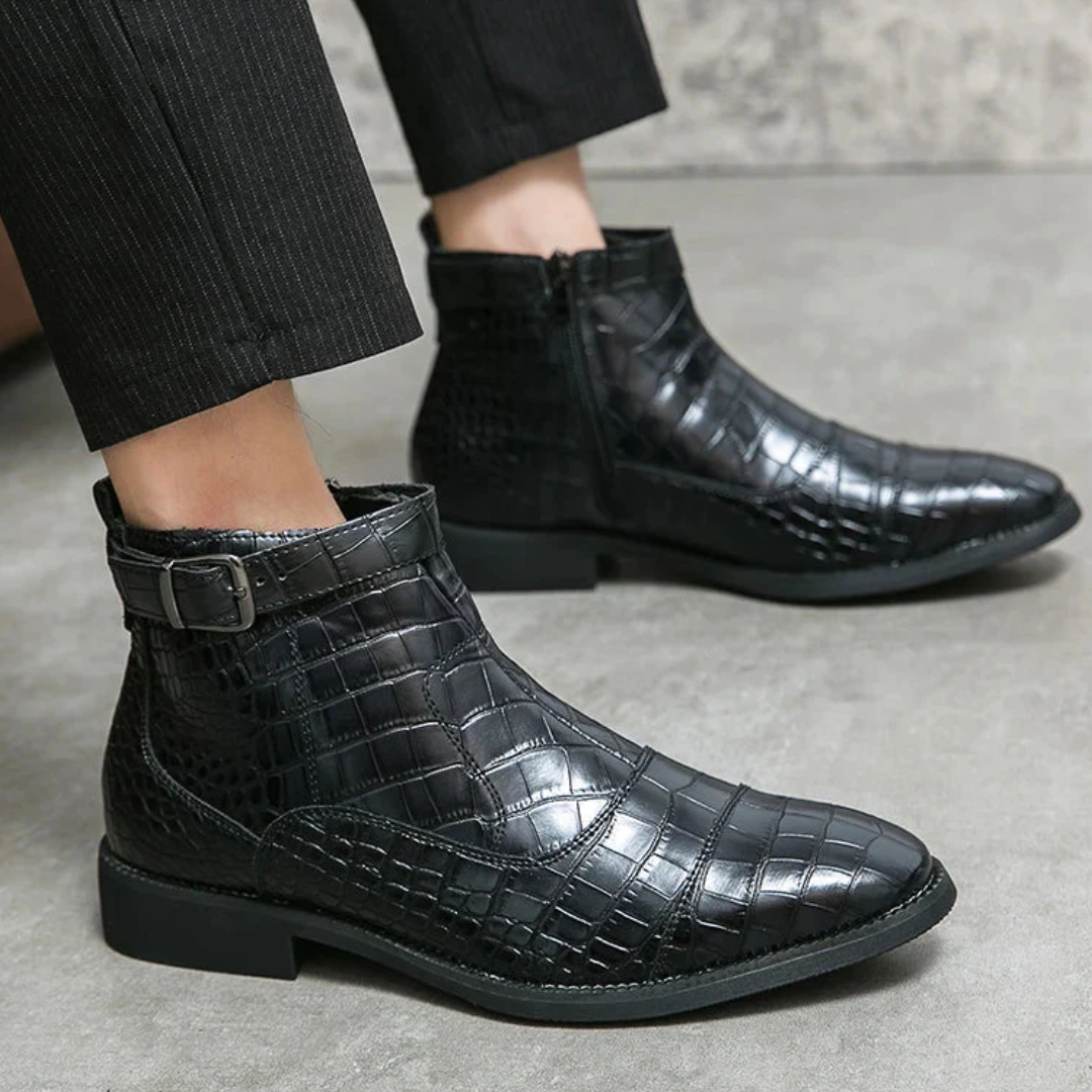 Levoire | Bottines Élégantes Pour - Hommes - Fermeture À Glissière