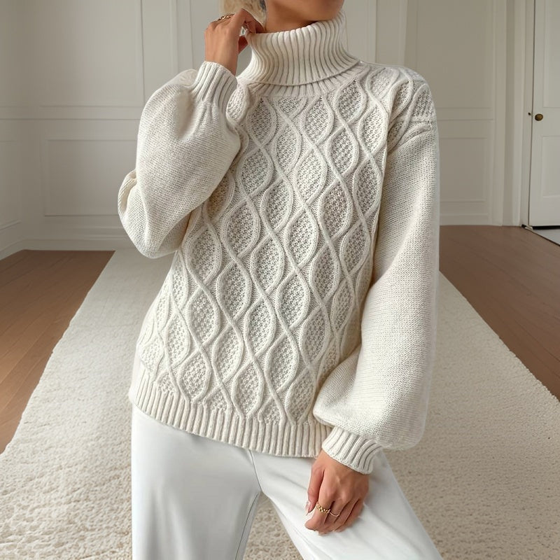 Levoire | Pullover Femmes Chaud Automne Beige