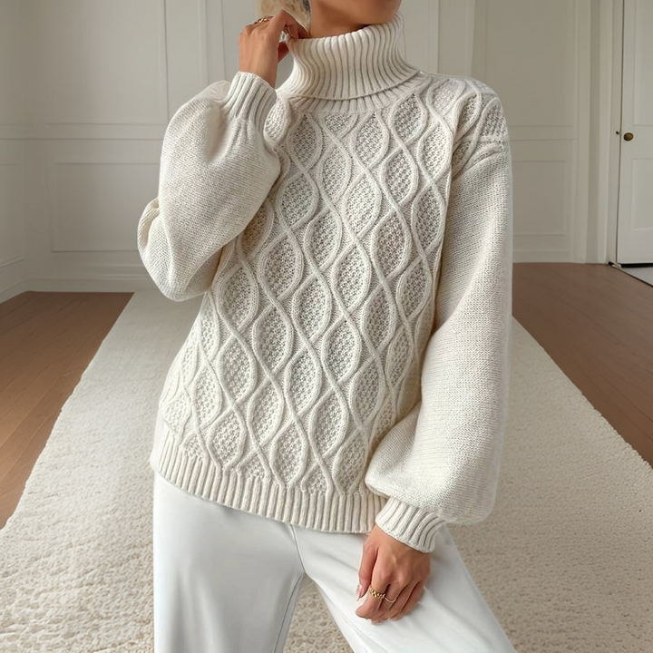Levoire | Pullover Femmes Chaud Automne Beige