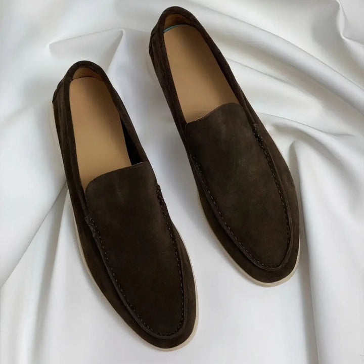 Levoire | Mocassins En Cuir Premium Café
