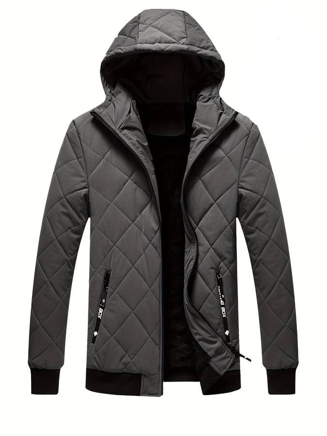 Levoire | Veste Pour Hommes Chaude Et Stylée Gris