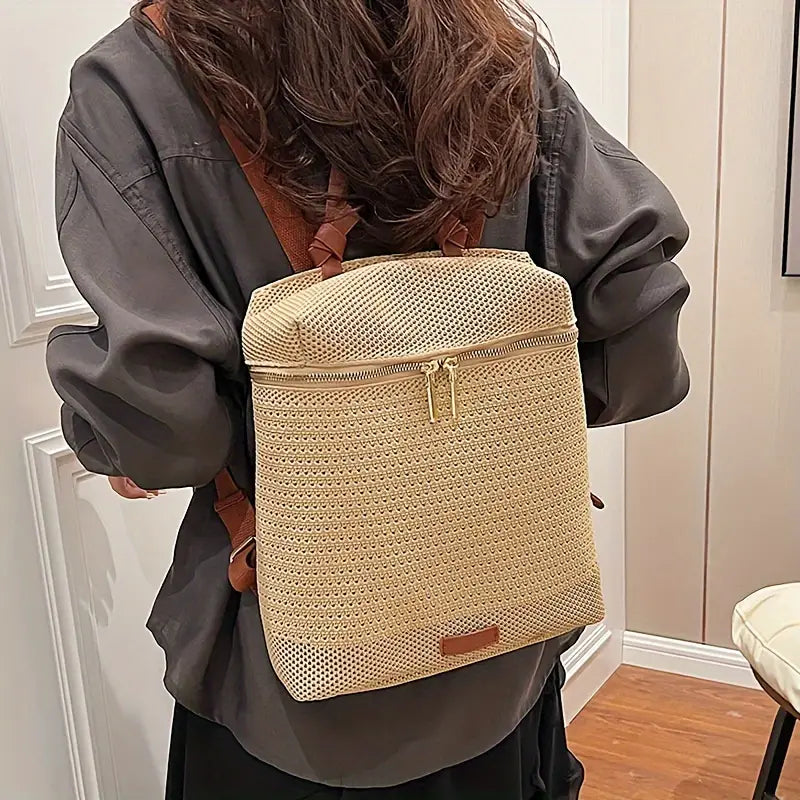 Levoire | Sac À Dos Tissé Pour Femmes Tendance Élégant Et Fonctionnel