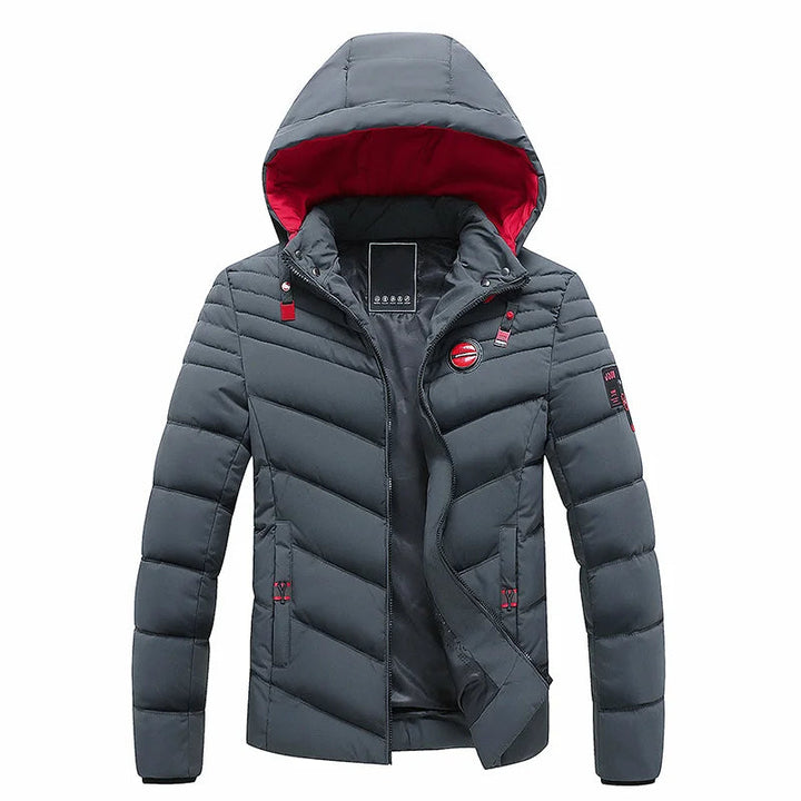 Levoire | Parka Idéal Veste Pour Hommes Gris A