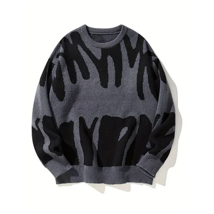 Levoire | Grandes tailles pull pour hommes Gris
