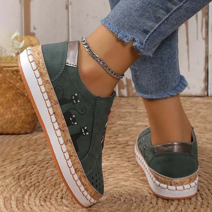 Levoire | Chaussures Avec Imprimé De Chats