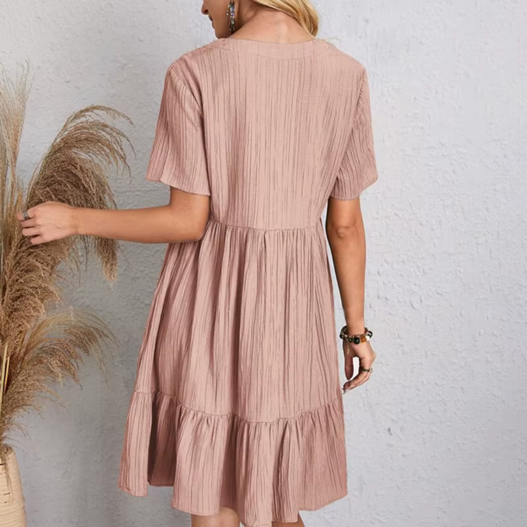 Levoire | Élégante et flatteuse robe plissée