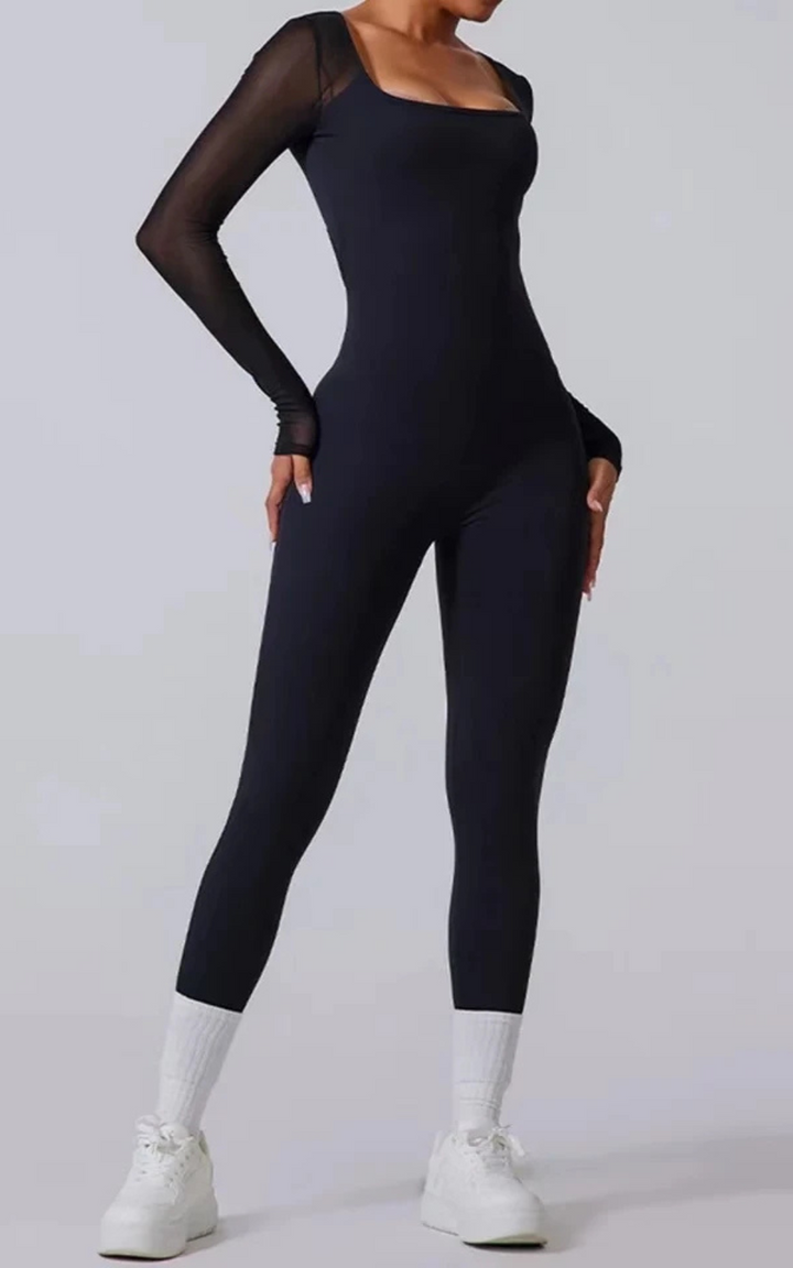 Levoire | Élégance Sportive Femme À Manches Longues Noir