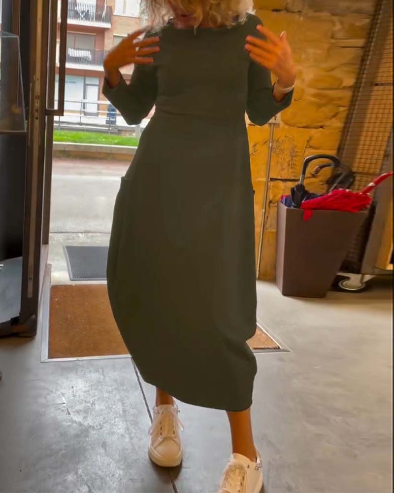 Levoire | Robe Sweatshirt Longue