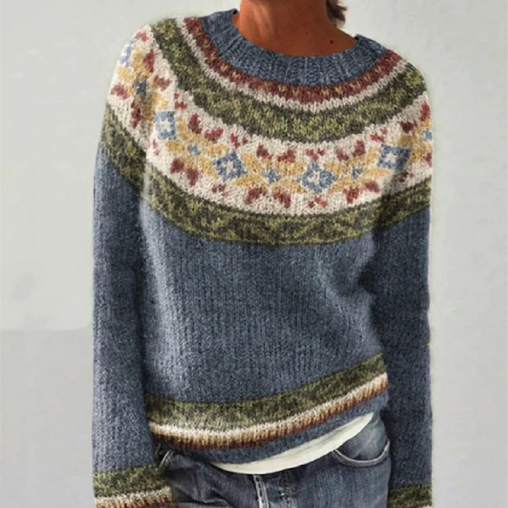 Levoire | Pullover Chic Femmes Tendance Bleu clair