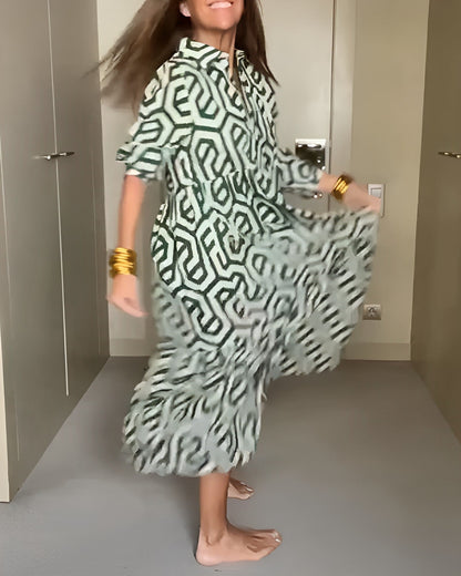 Levoire | Femme Robe Géométrique