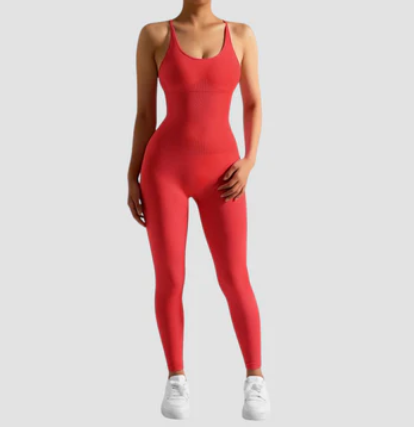 Levoire | Combinaison Dos Ouvert Rot