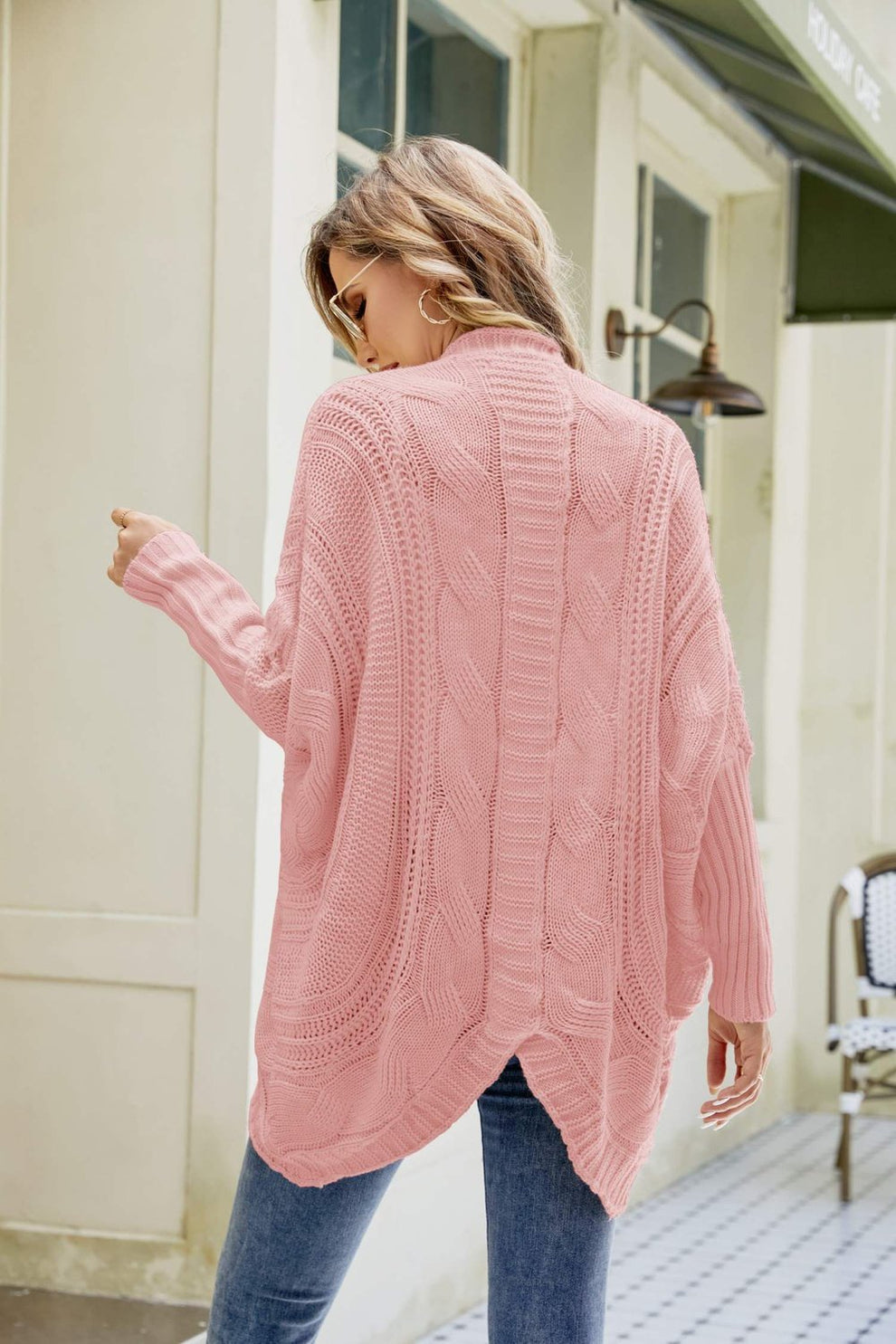 Levoire | Cardi Open Avec Des Manches Dolman Larges