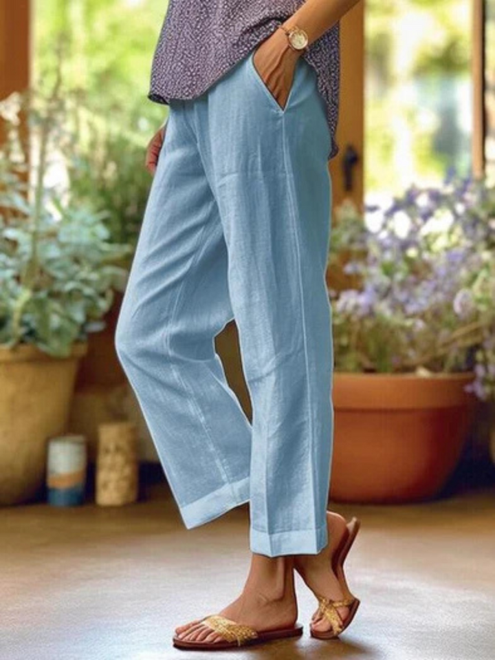 Levoire | Pantalon Confortable Pour Femmes Pour Le Confort Bleu