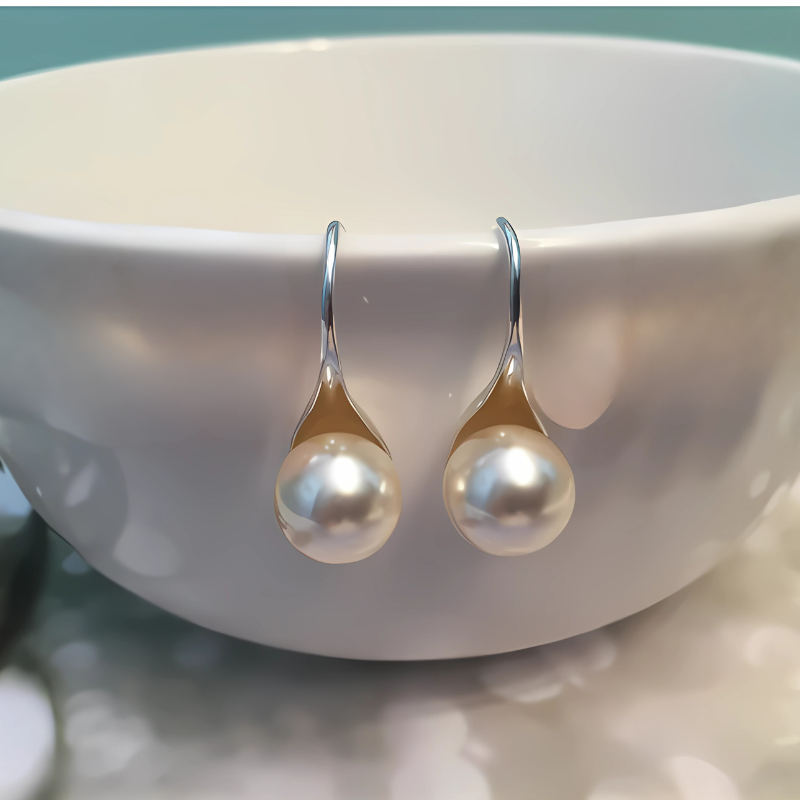 Levoire | Boucles D'Oreilles Goutte Classiques Avec Perles