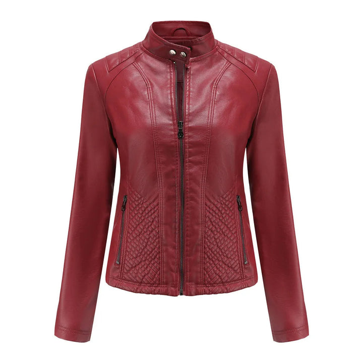 Levoire | Veste À Manches Longues Avec Poches Zippées Rot