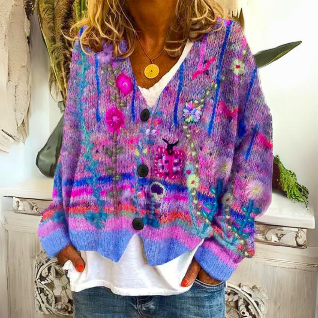 Levoire | Doux coton luxueux tricot Violet