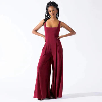 Levoire | Salopette Avec Partie De Jambe Large Rot