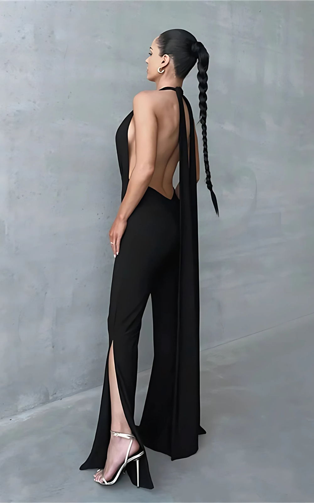 Levoire | Femme Noire Fluide Élégance Intemporelle Et Confort Stylé