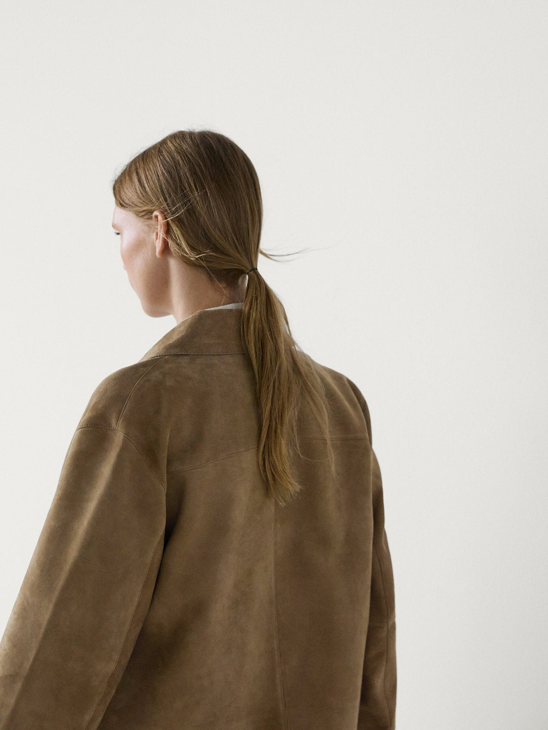 Levoire | Veste Cropped En Daim