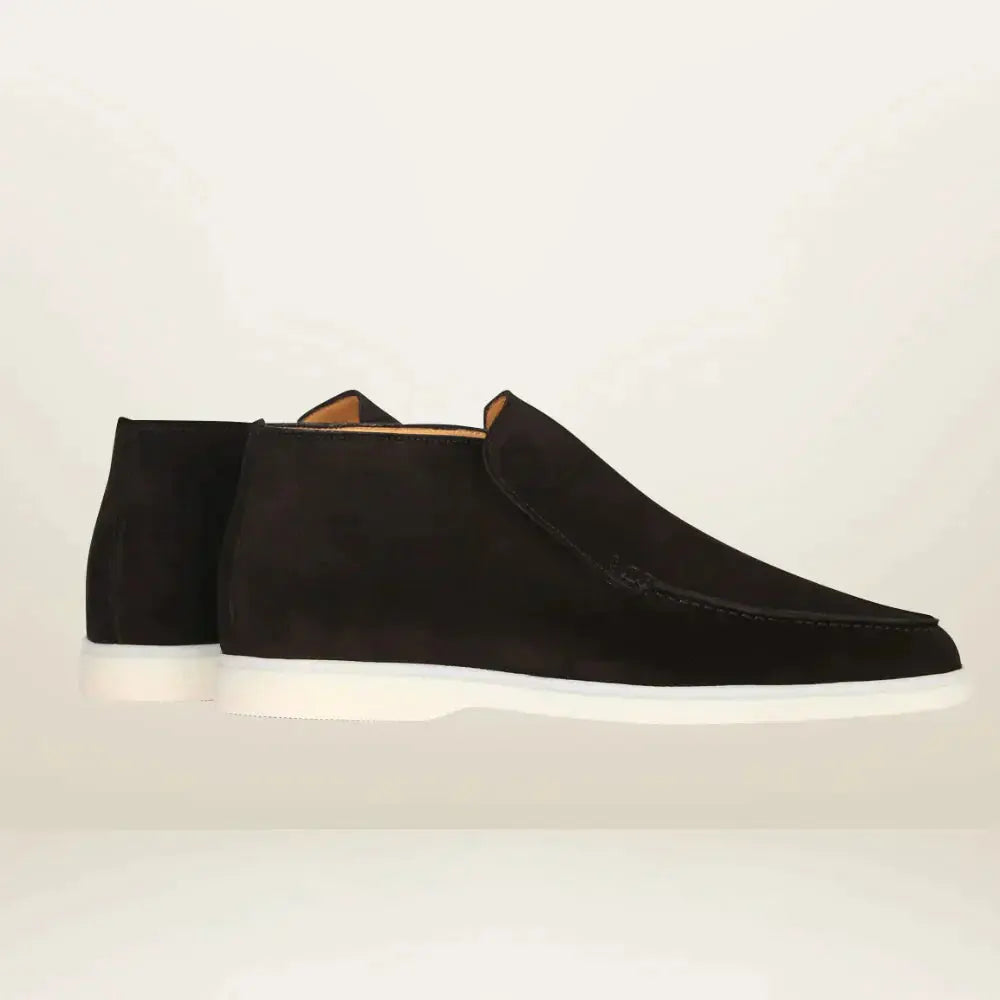 Levoire | Hautes Élégantes Mocassins Noirs Noir